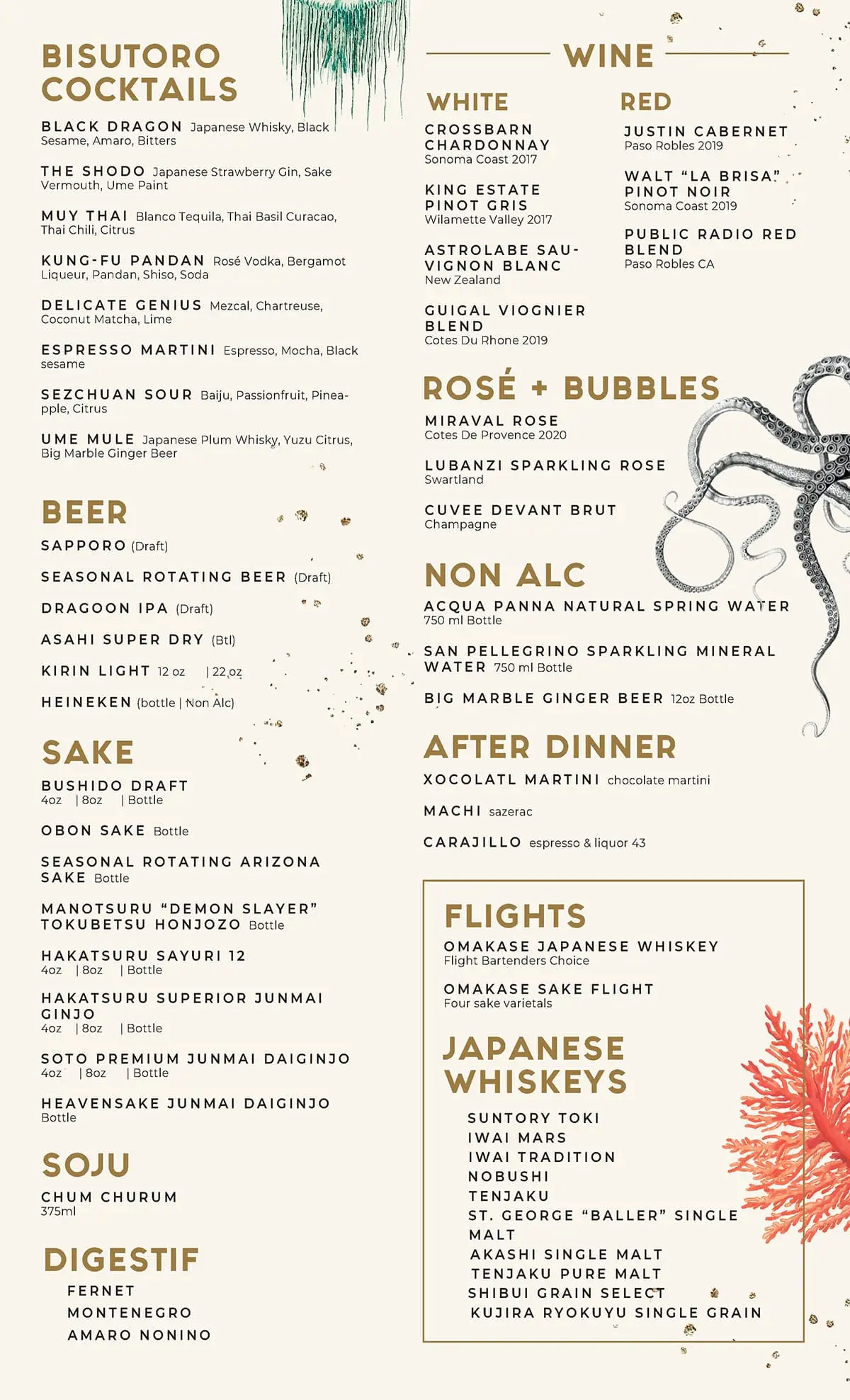 Bisutoro Sushi · Bar · Grill