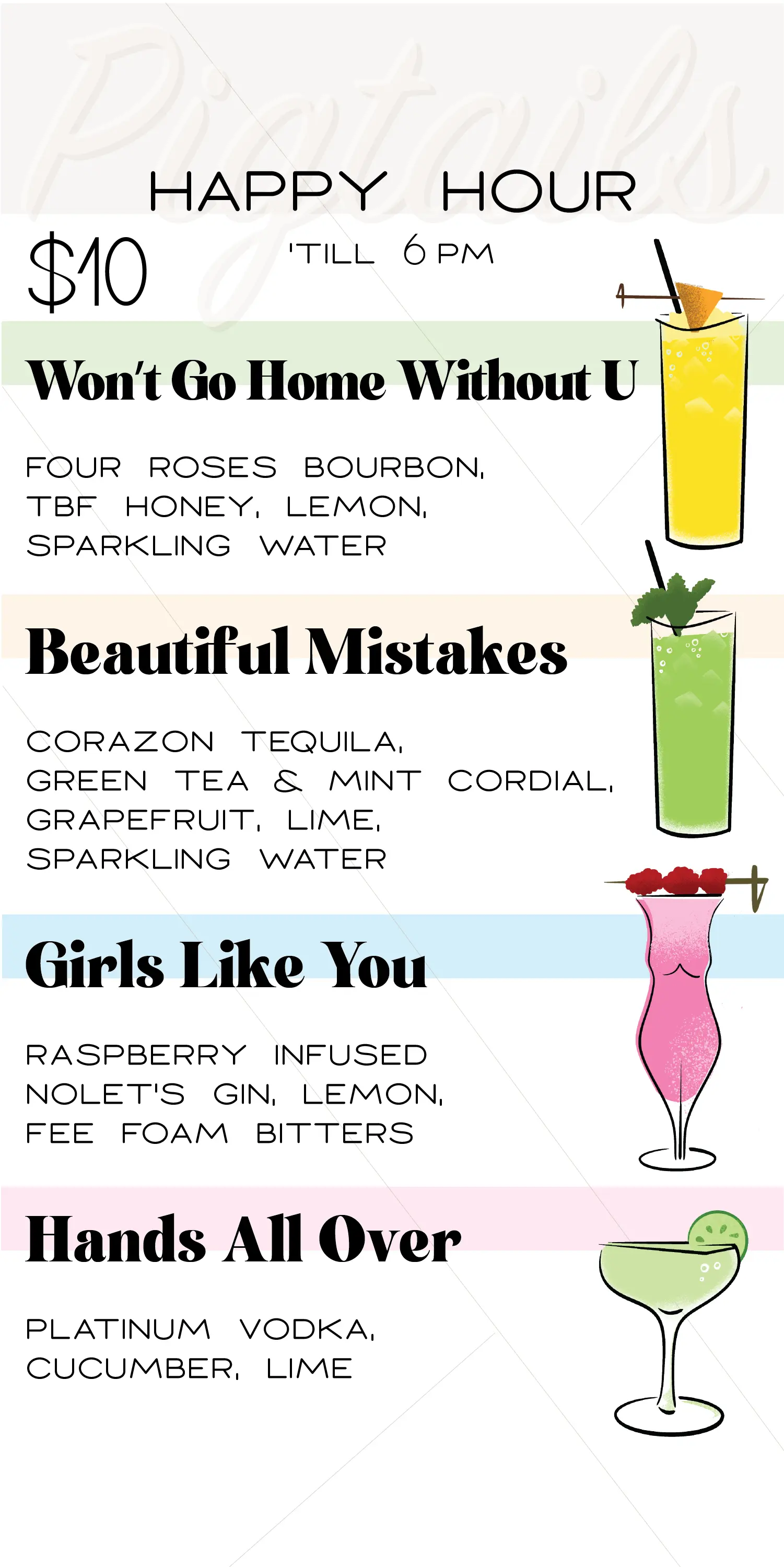 Pigtails A Craft Cocktail Bar Phoenix, AZ