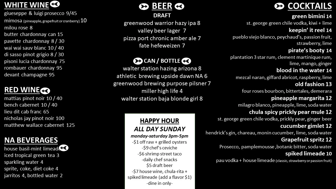 Chula Seafood Fresh Fish Market, Restaurant + Wholesale AZ + CA