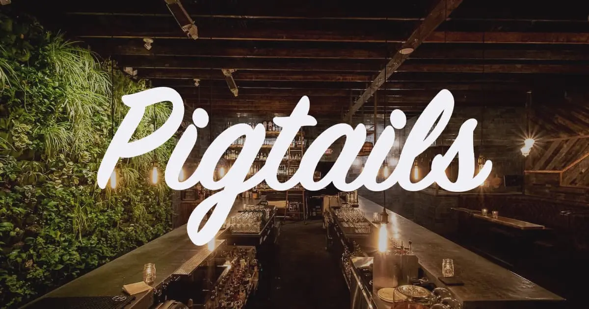 Pigtails A Craft Cocktail Bar Phoenix, AZ