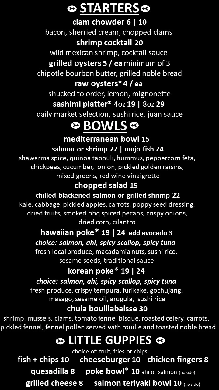 Chula Seafood Fresh Fish Market, Restaurant + Wholesale AZ + CA